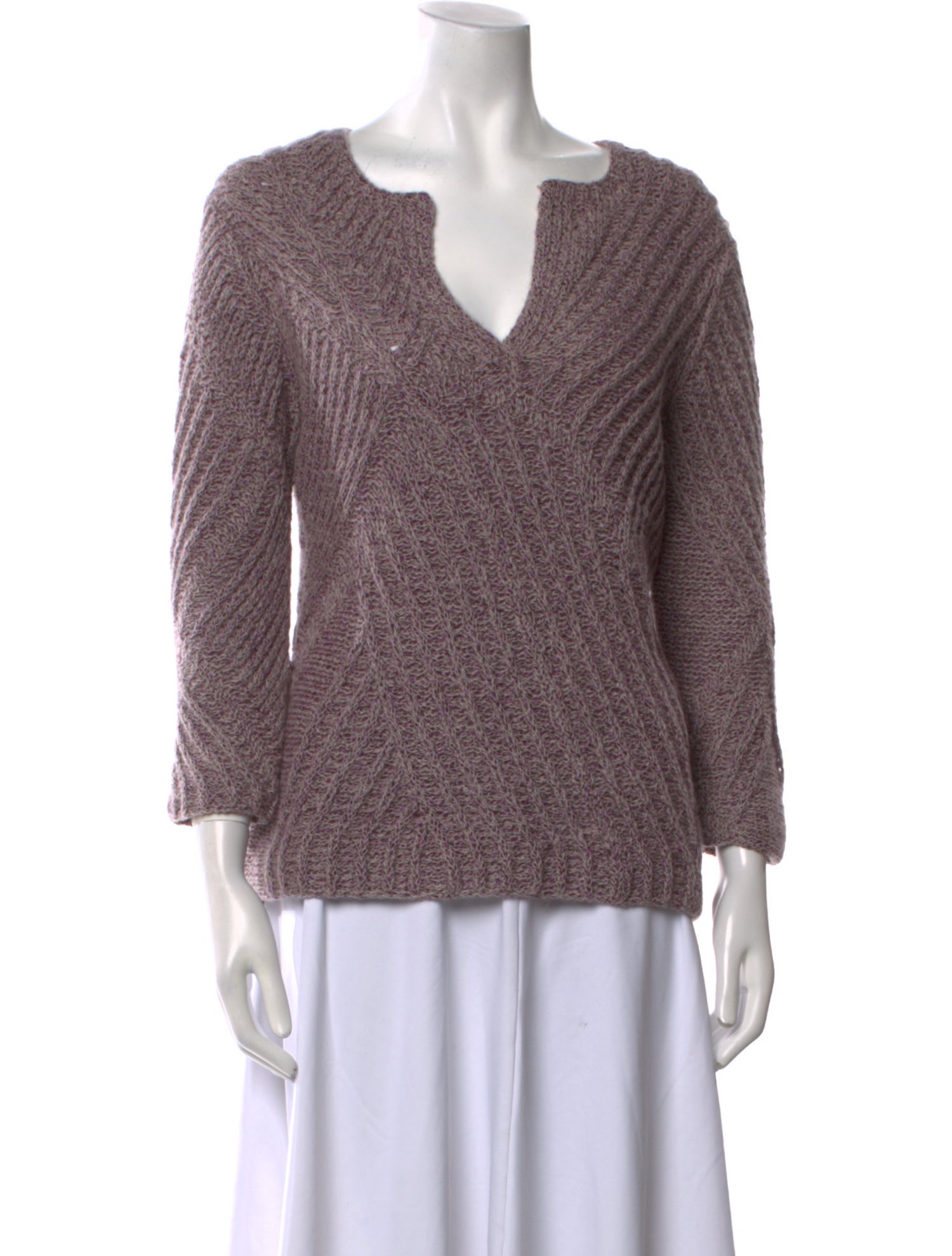 TSE Cashmere Cashgora V-Neck Sweater