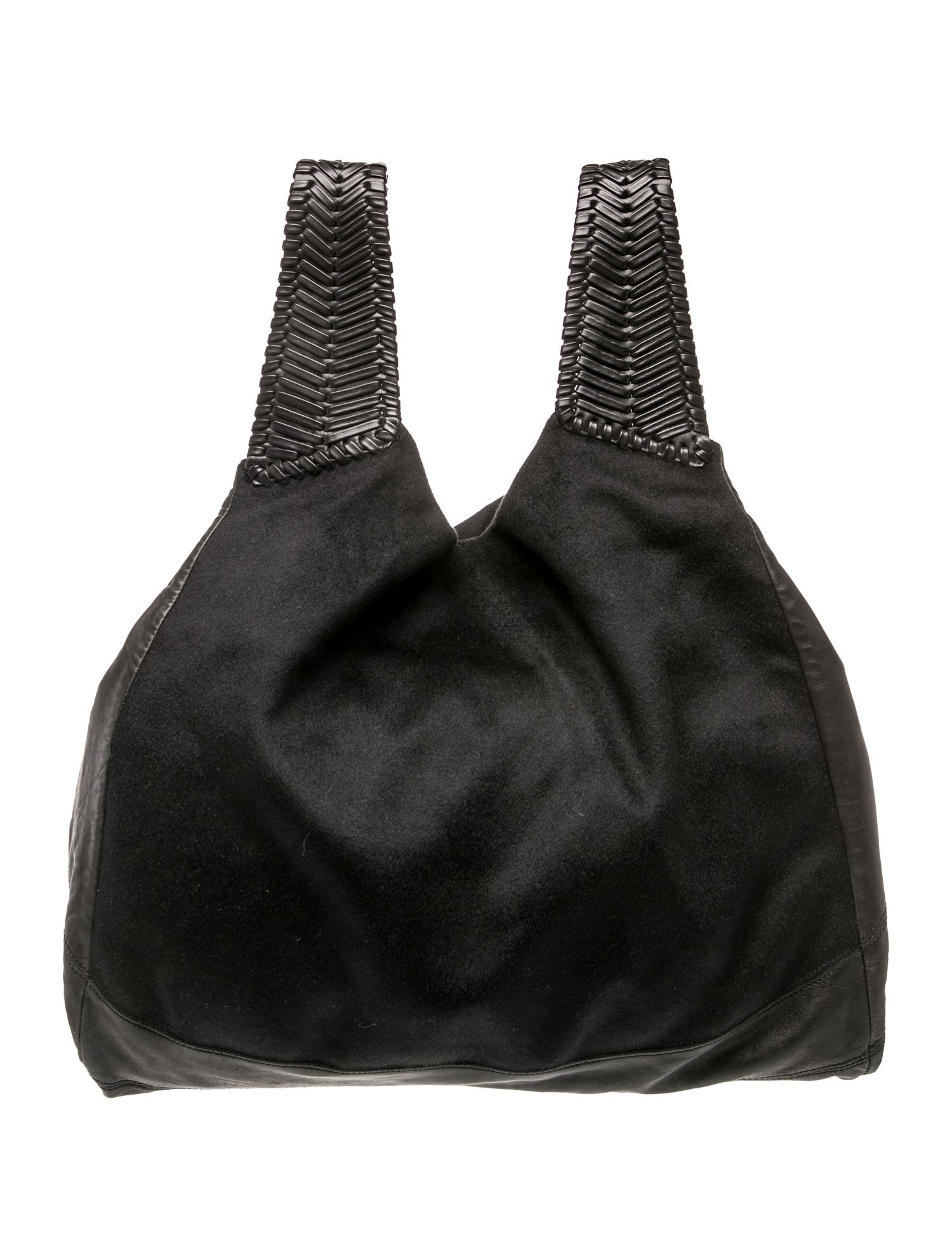 TSE Cashmere Leather Top Handle Bag