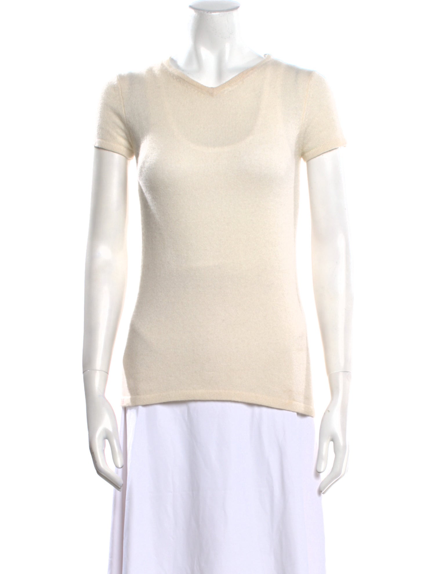 TSE Cashmere Cashmere Cowl Neck T-Shirt