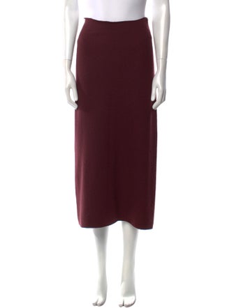 TSE Cashmere Cashmere Midi Length Skirt