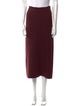 TSE Cashmere Cashmere Midi Length Skirt