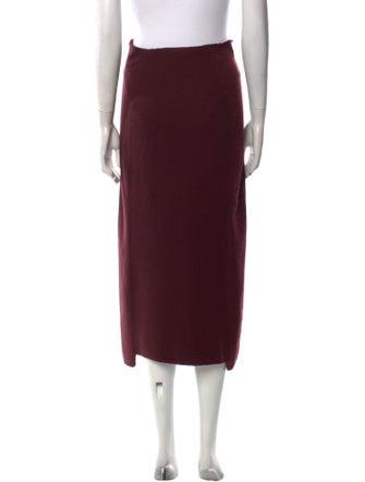 TSE Cashmere Cashmere Midi Length Skirt