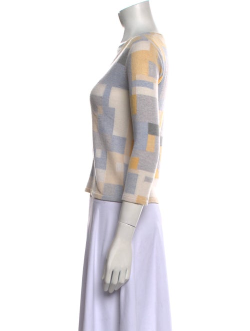 TSE Cashmere Cashmere Printed Sweater
