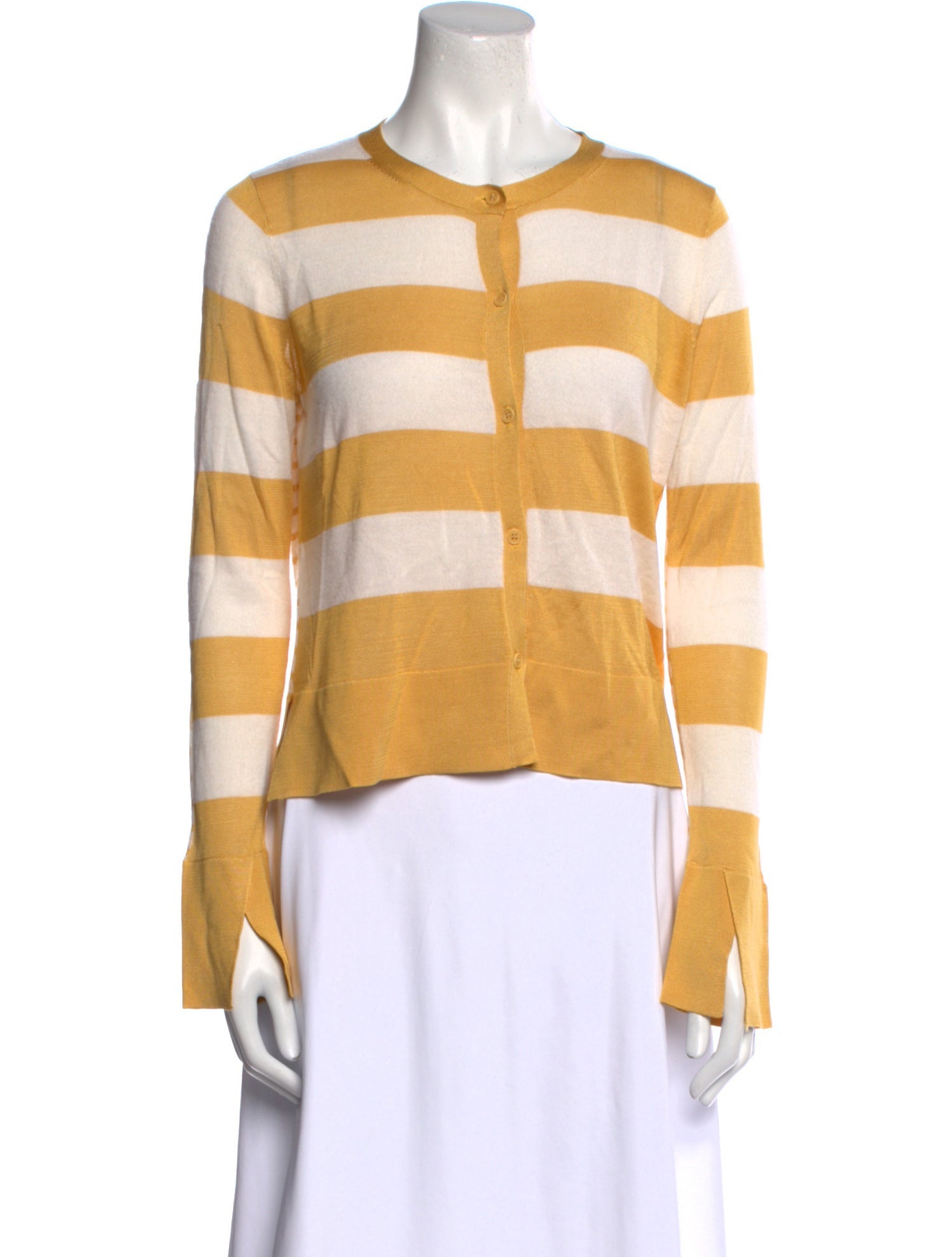 TSE Cashmere Silk Striped Sweater
