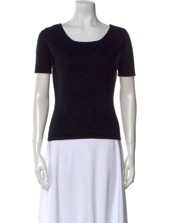 TSE Cashmere Silk Scoop Neck T-Shirt