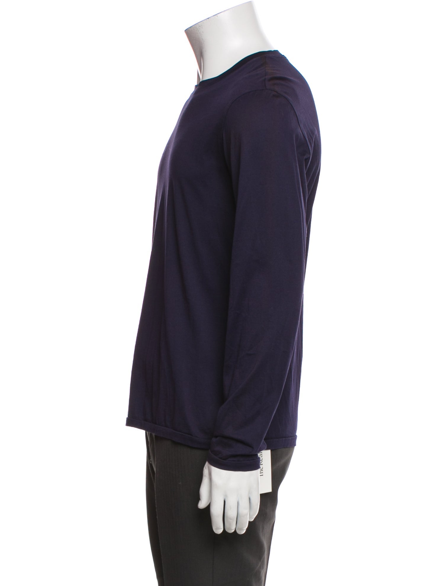 TSE Cashmere Crew Neck Long Sleeve T-Shirt