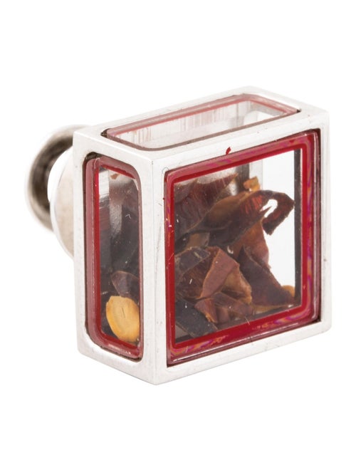 Tateossian Pandora's Box Chili Flakes & Enamel Tie Pin