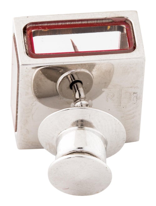 Tateossian Pandora's Box Chili Flakes & Enamel Tie Pin