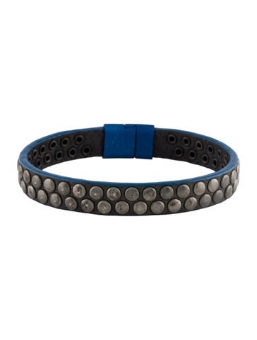 Tateossian Cuff Leather Bracelet