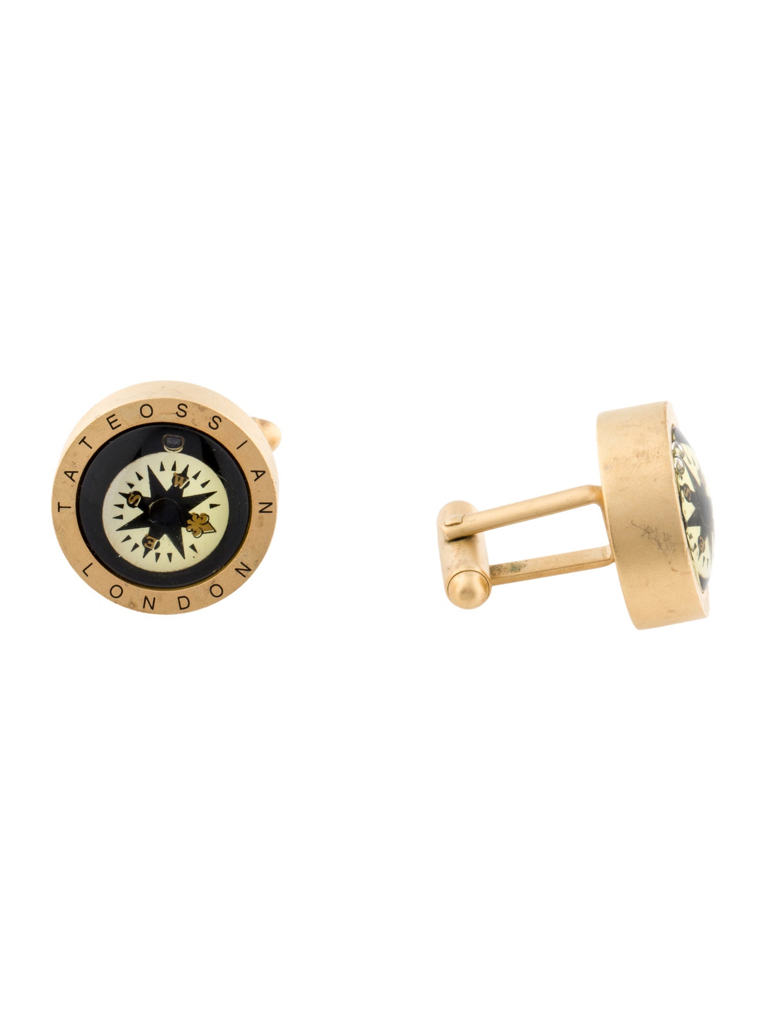 Tateossian Compass Cufflinks