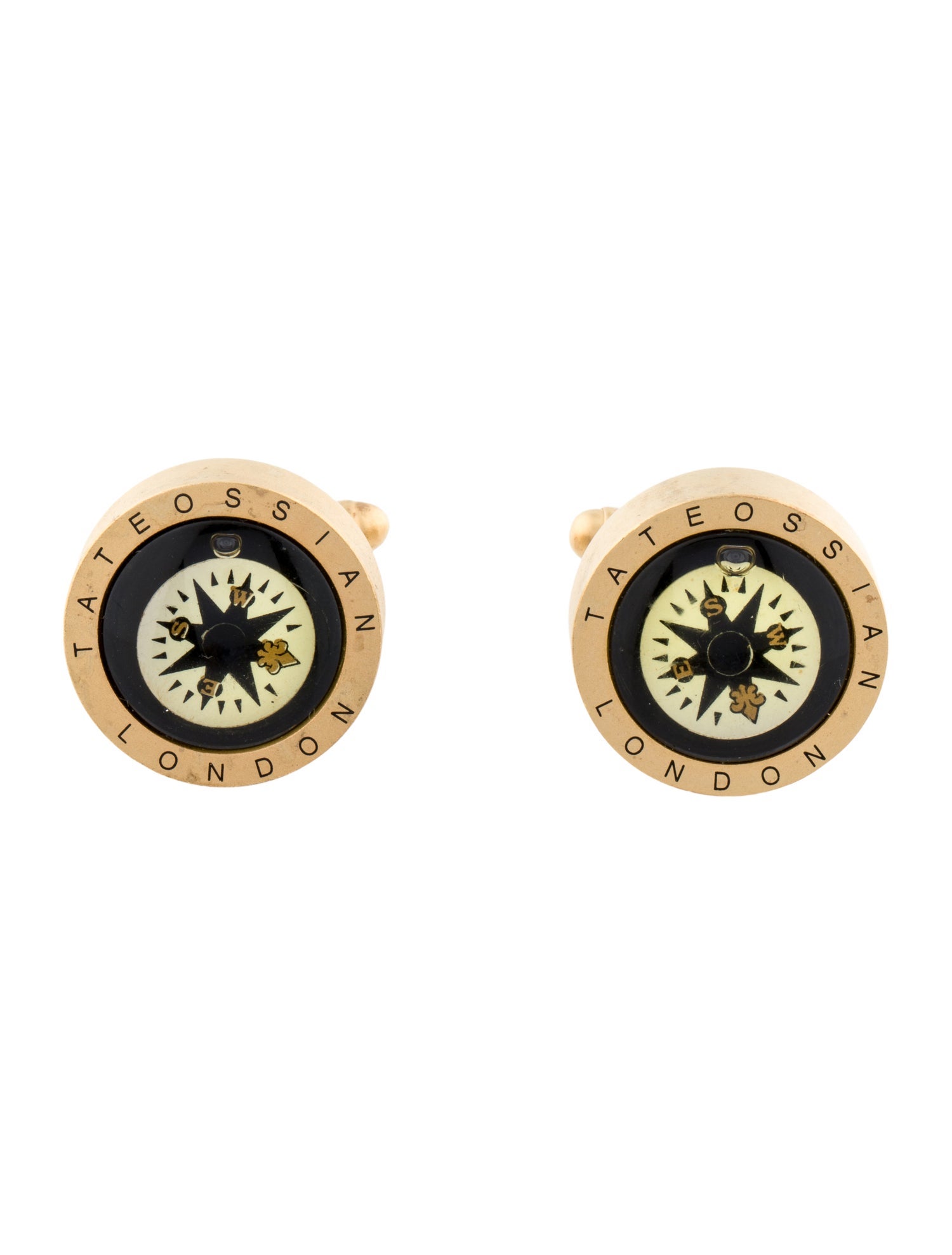 Tateossian Compass Cufflinks