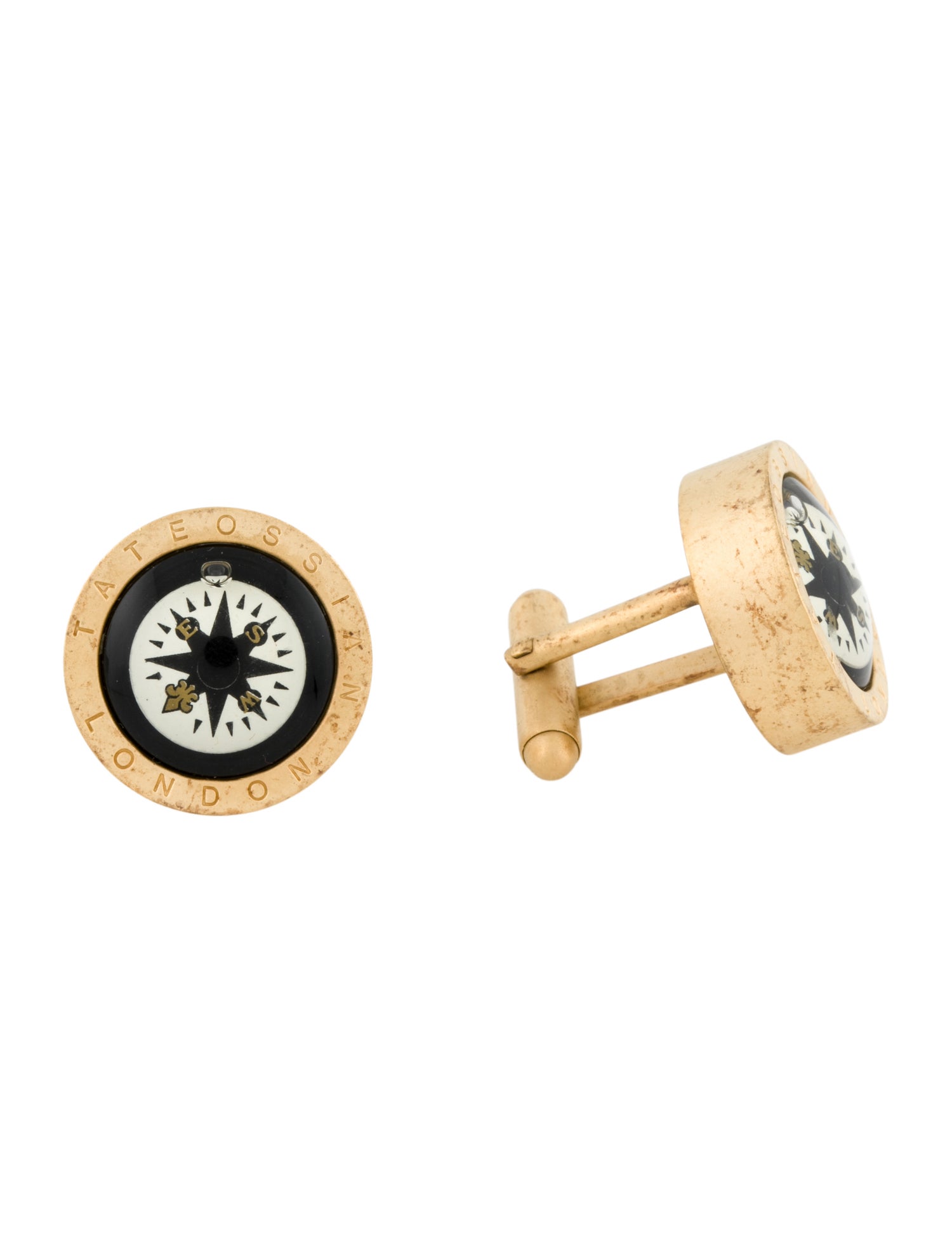 Tateossian Compass Cufflinks