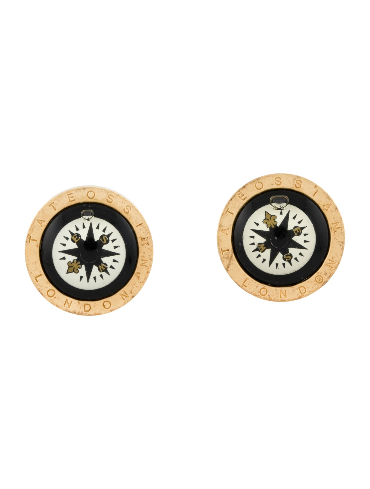 Tateossian Compass Cufflinks