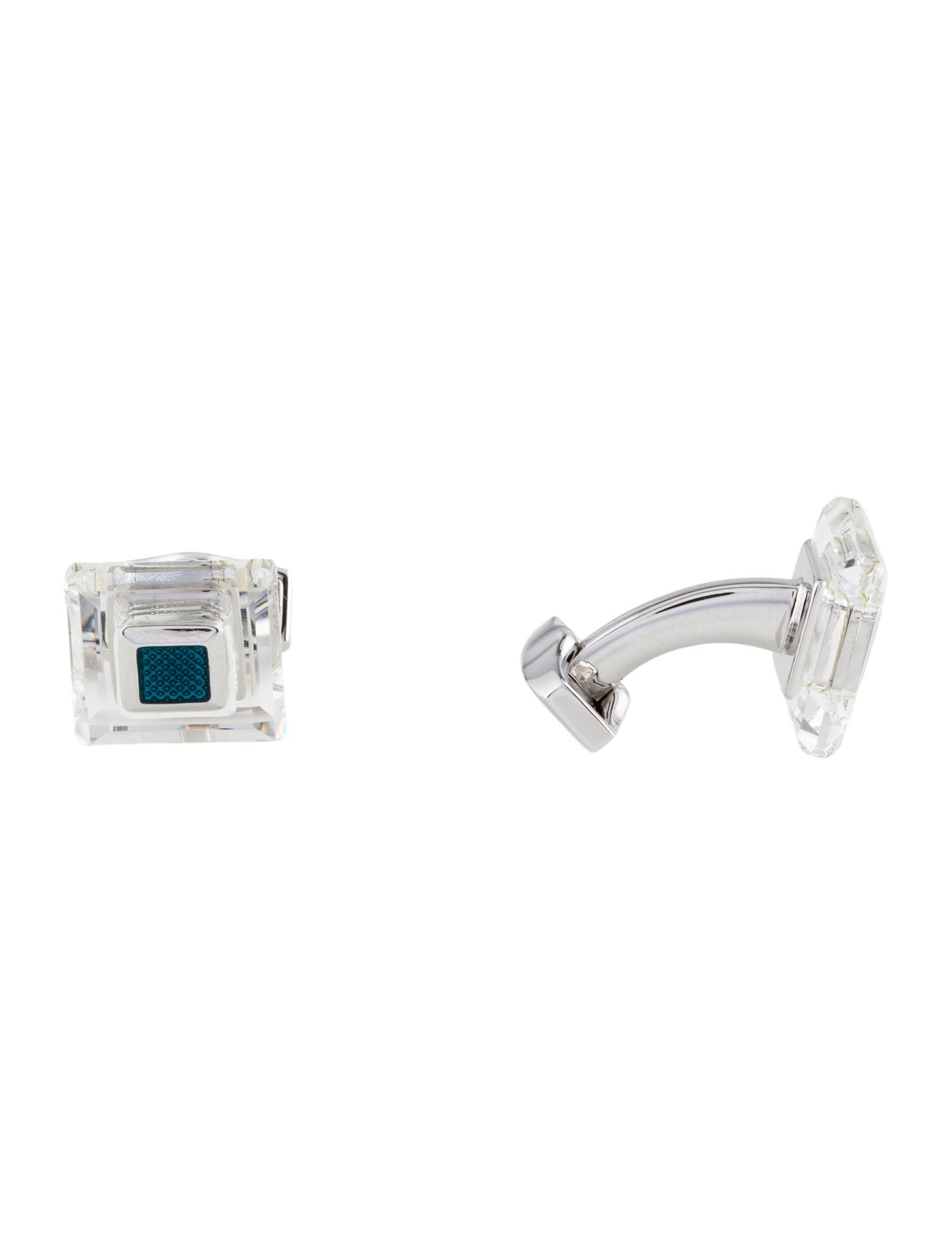 Tateossian Glass & Enamel Cufflinks