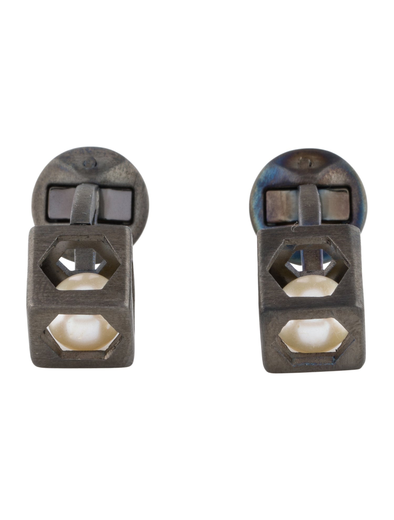 Tateossian Pearl Cufflinks