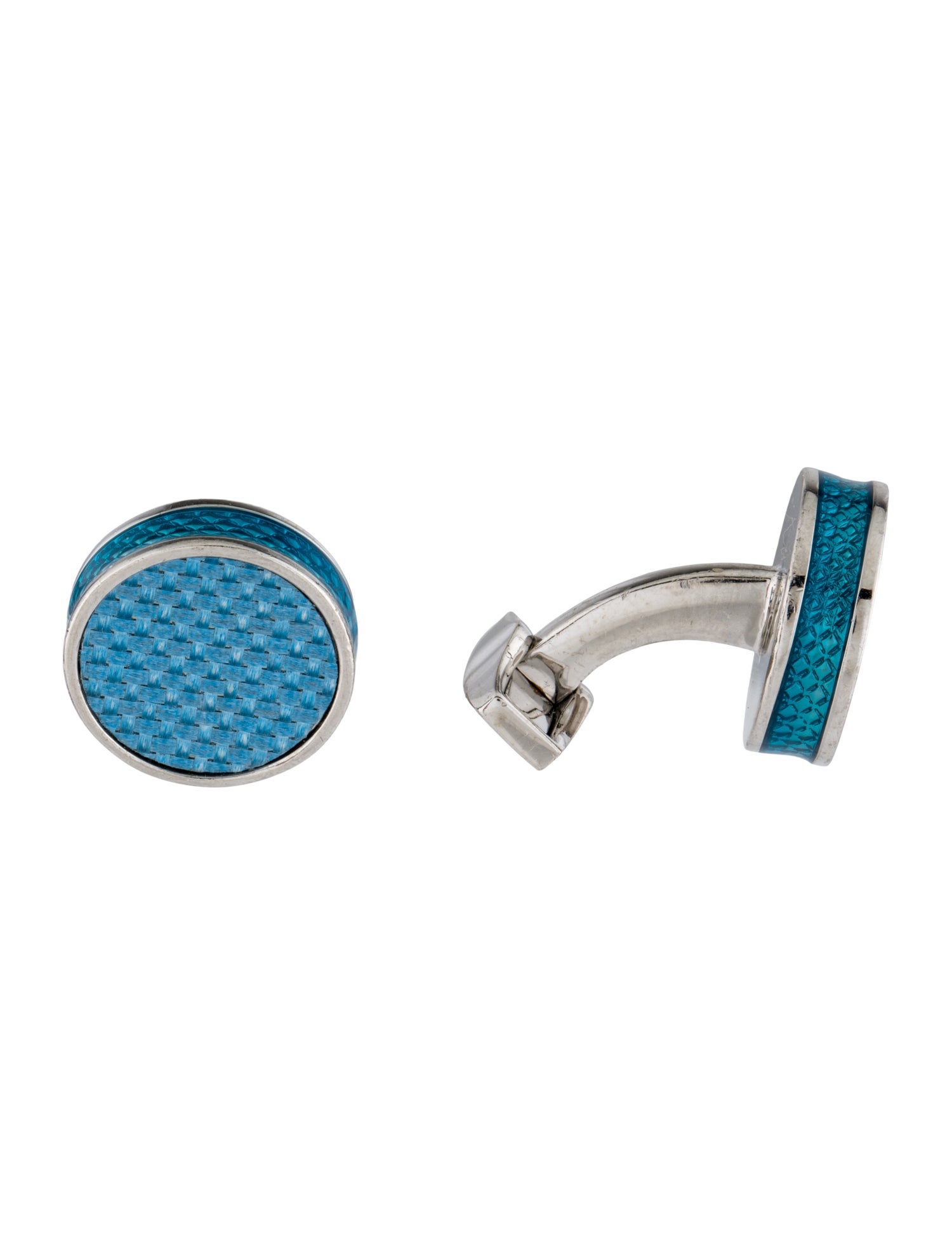 Tateossian Enamel Geometric Cufflinks