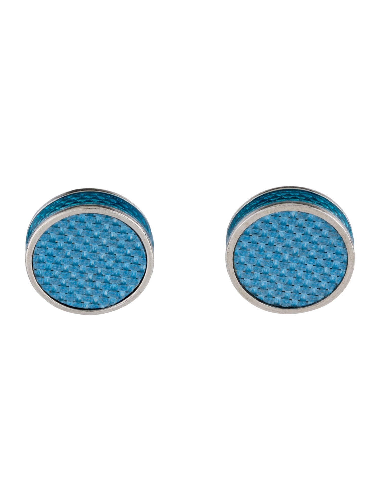 Tateossian Enamel Geometric Cufflinks
