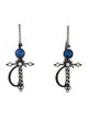 Colette Jewelry 18K Sapphire & Diamond Sword Earrings