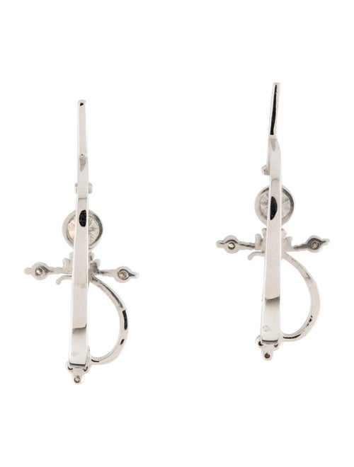 Colette Jewelry 18K Diamond Sword Earcuffs