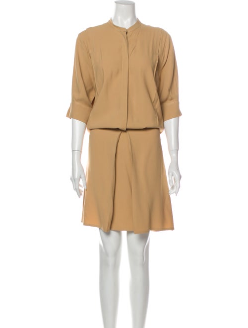 Totême Crew Neck Knee-Length Dress