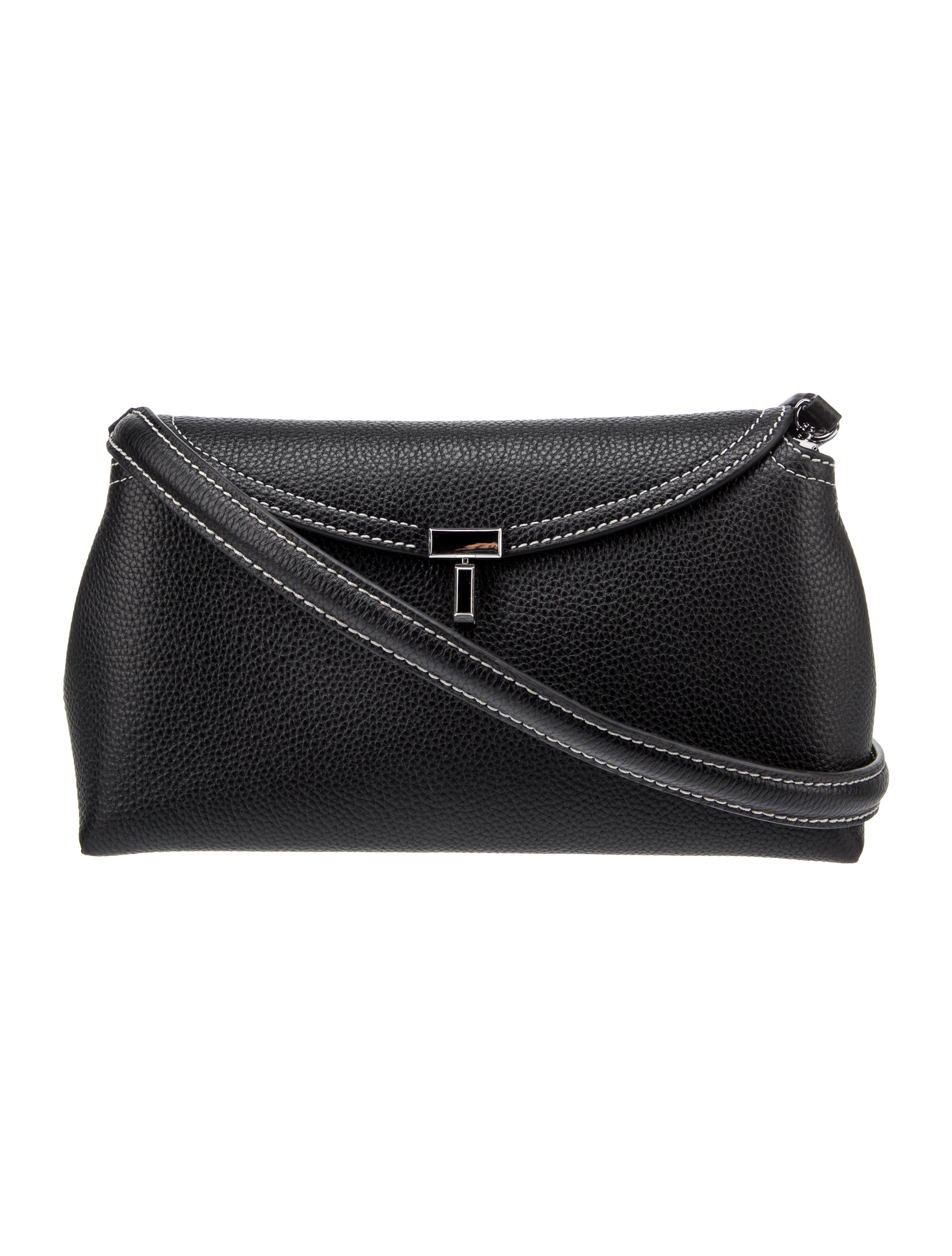 Tot me Leather Shoulder Bag Black Shoulder Bags Handbags TTM30608 The RealReal