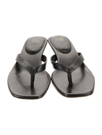 TOTEME Leather Slides