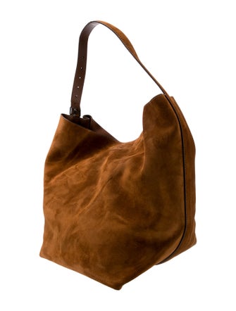 TOTEME Suede Belted Tote
