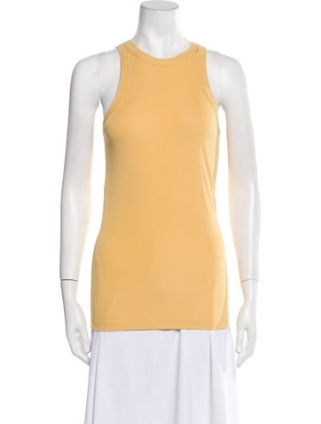 Toteme Tops Crew Neck Sleeveless Top XS