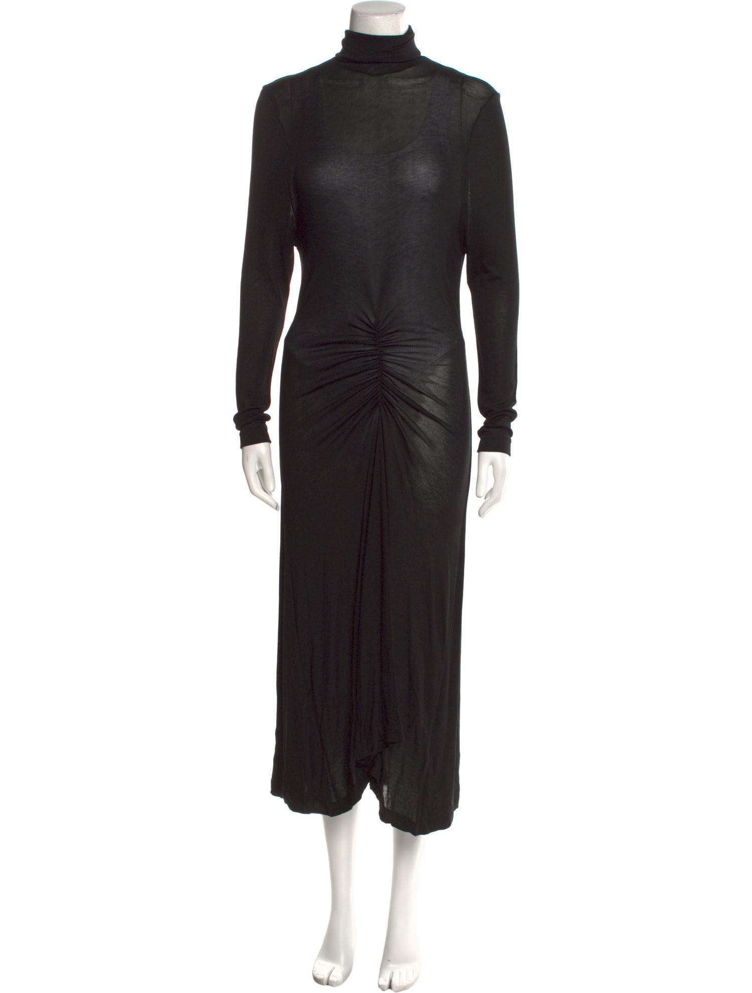 TOTEME Turtleneck Midi Length Dress