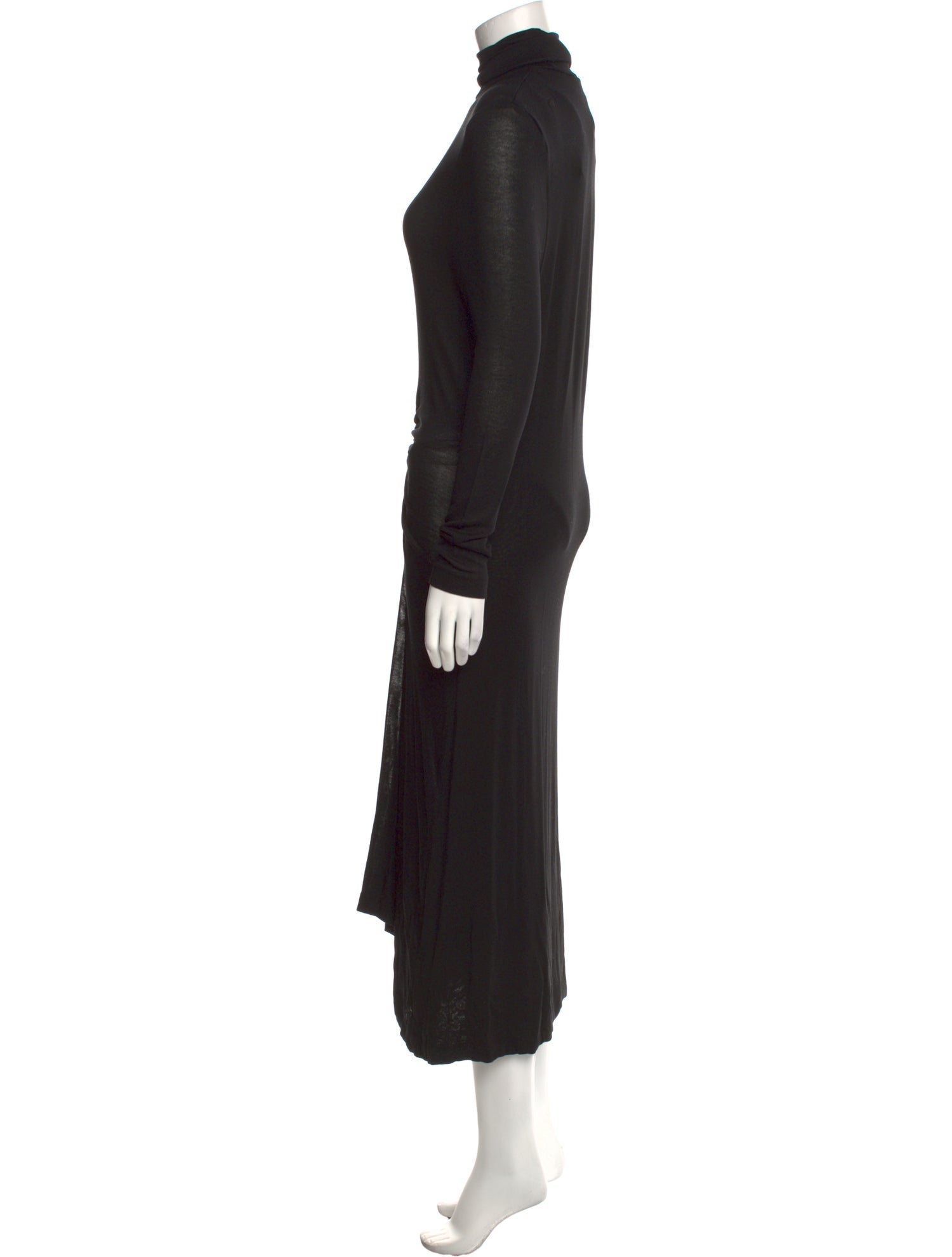 TOTEME Turtleneck Midi Length Dress