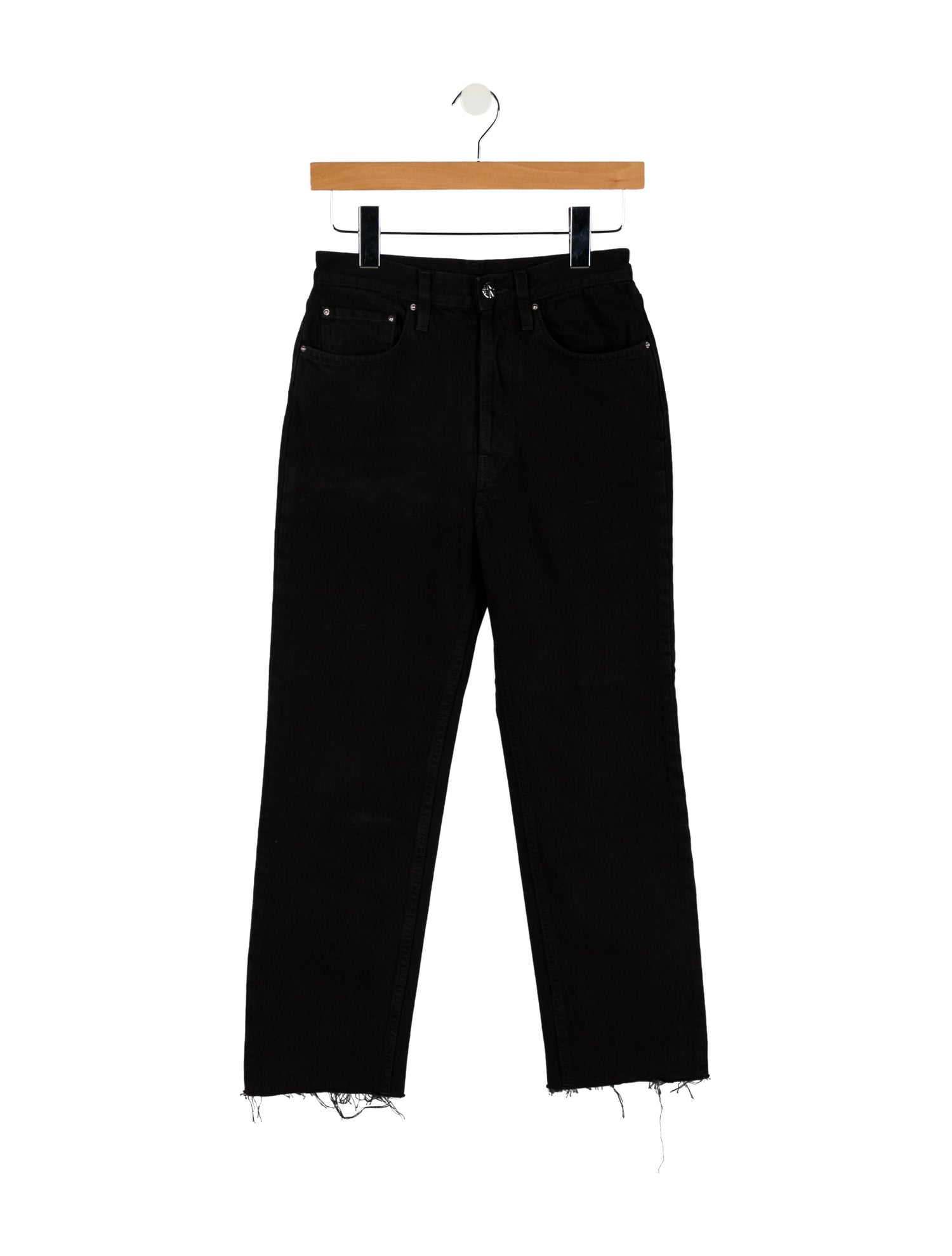 TOTEME High-Rise Straight Leg Jeans