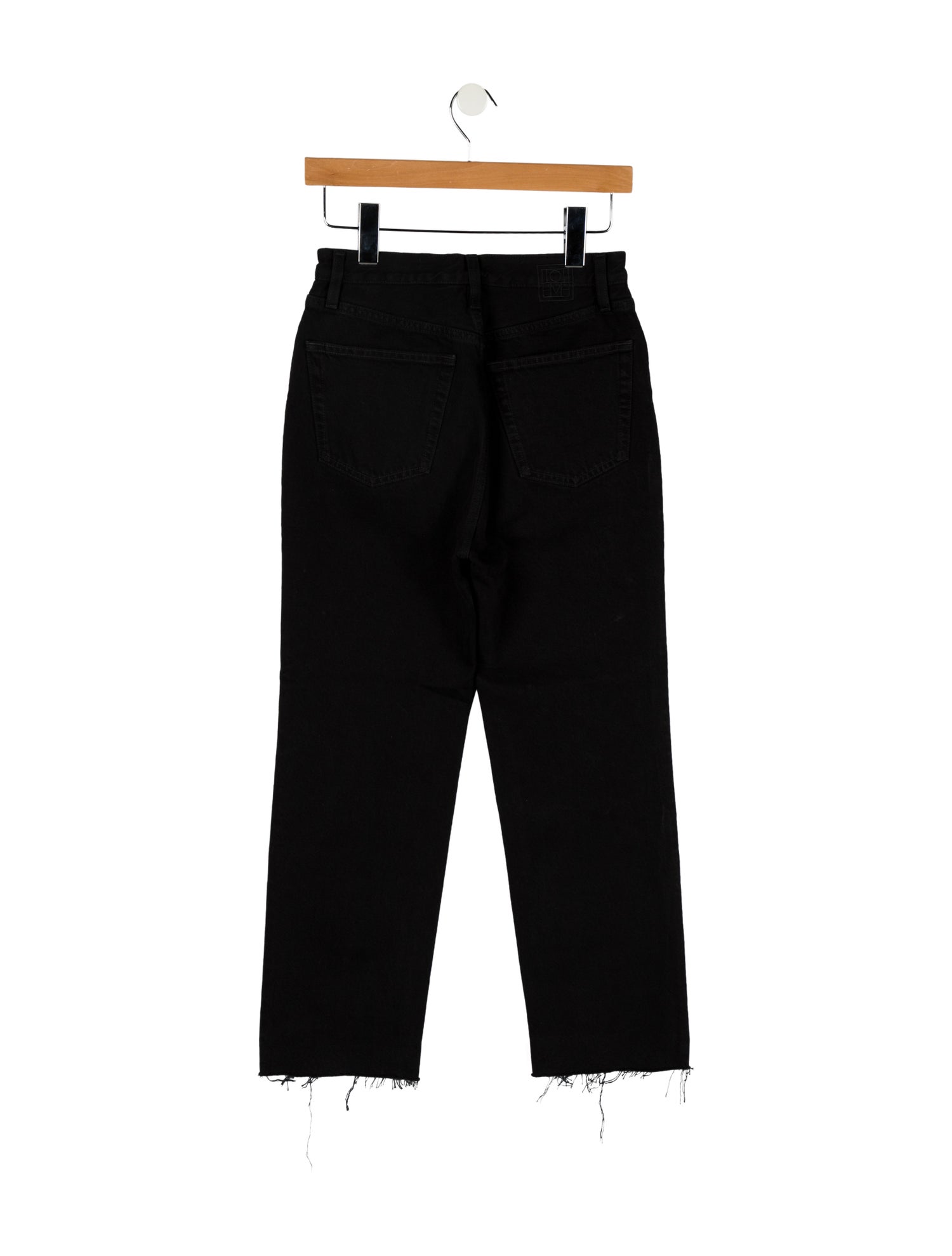 TOTEME High-Rise Straight Leg Jeans