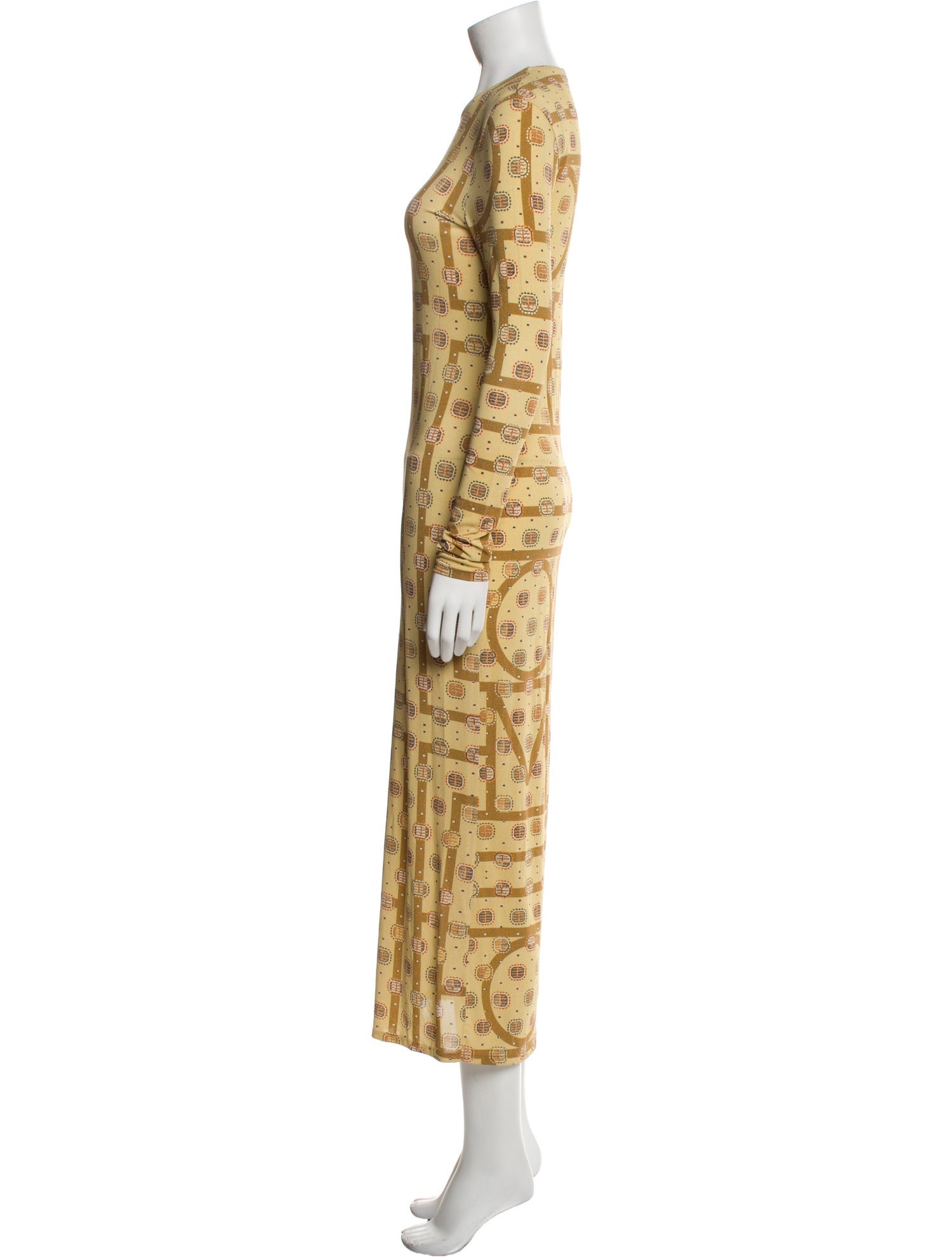 yellow satin long dress Fitted Satin Long Sleeves Open Back Mustard Evening Gown AC381 16 / Mustard (DarkGoldenRod)