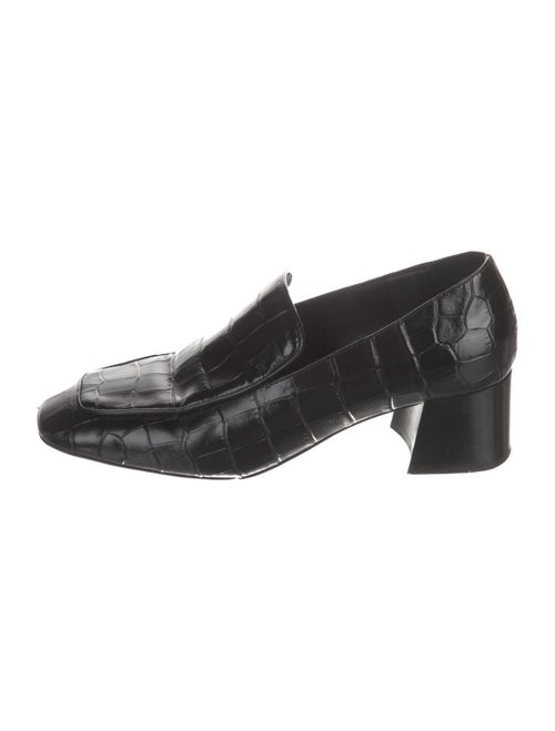 TOTEME Embossed Leather Loafers