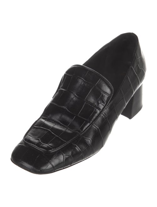TOTEME Embossed Leather Loafers