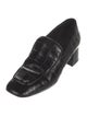 TOTEME Embossed Leather Loafers