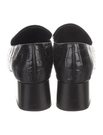 TOTEME Embossed Leather Loafers