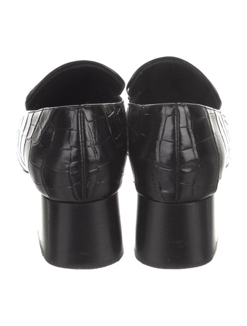 TOTEME Embossed Leather Loafers