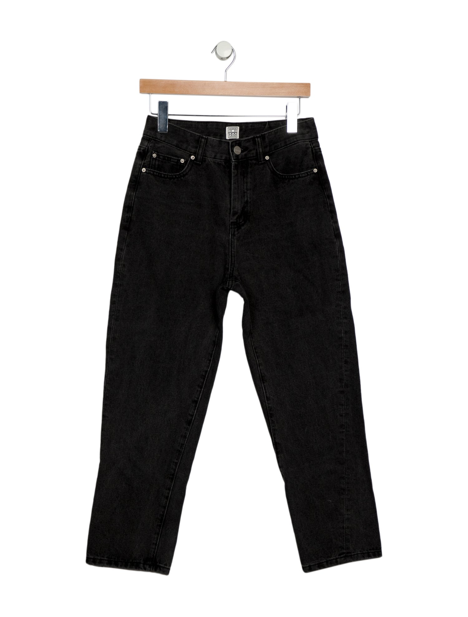 TOTEME High-Rise Straight Leg Jeans