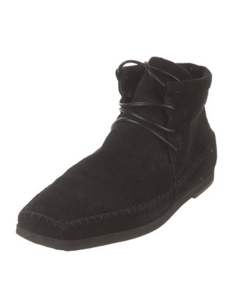TOTEME Totême Suede Lace-Up Boots