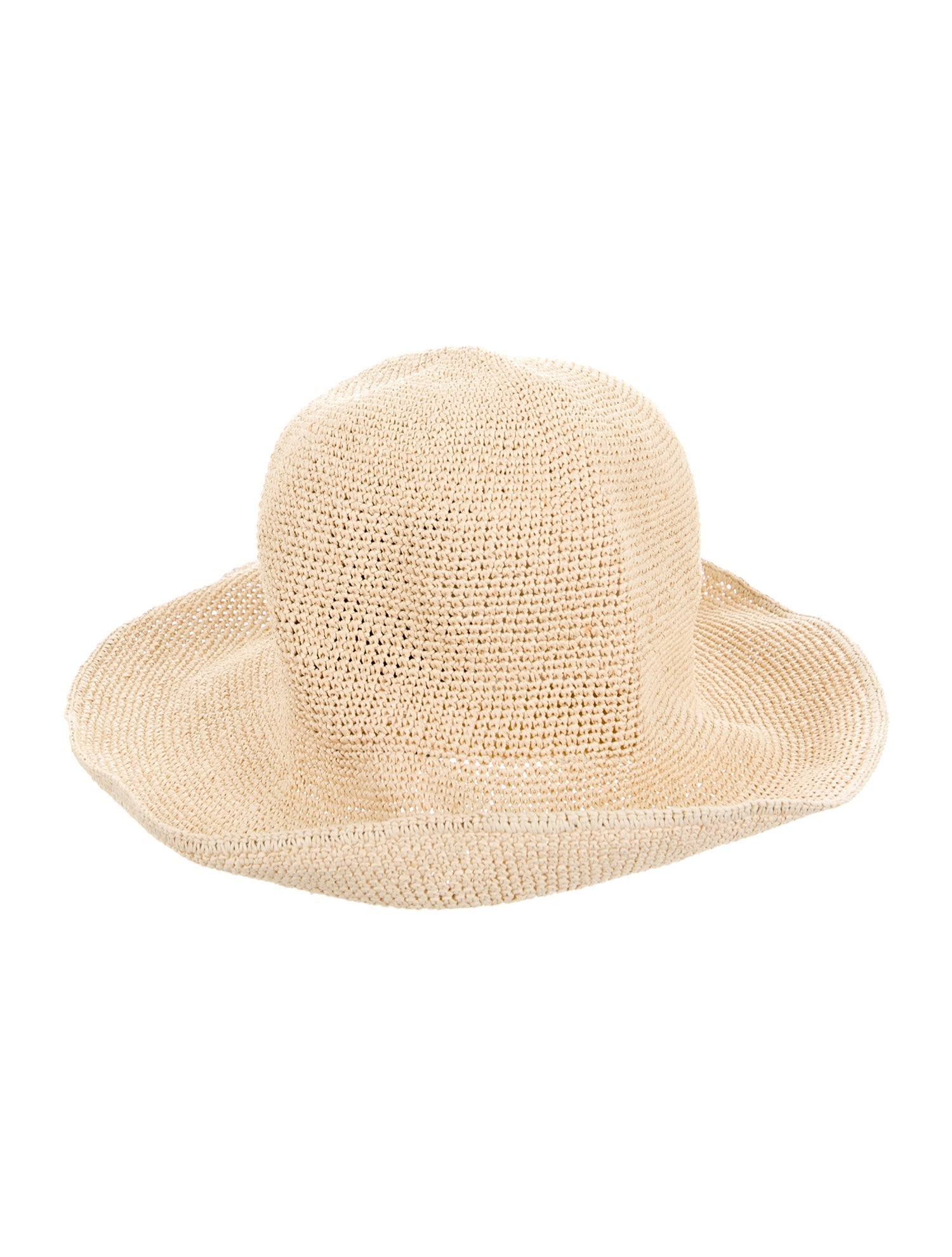 TOTEME Paper Straw Bucket Hat - Neutrals Hats, Accessories