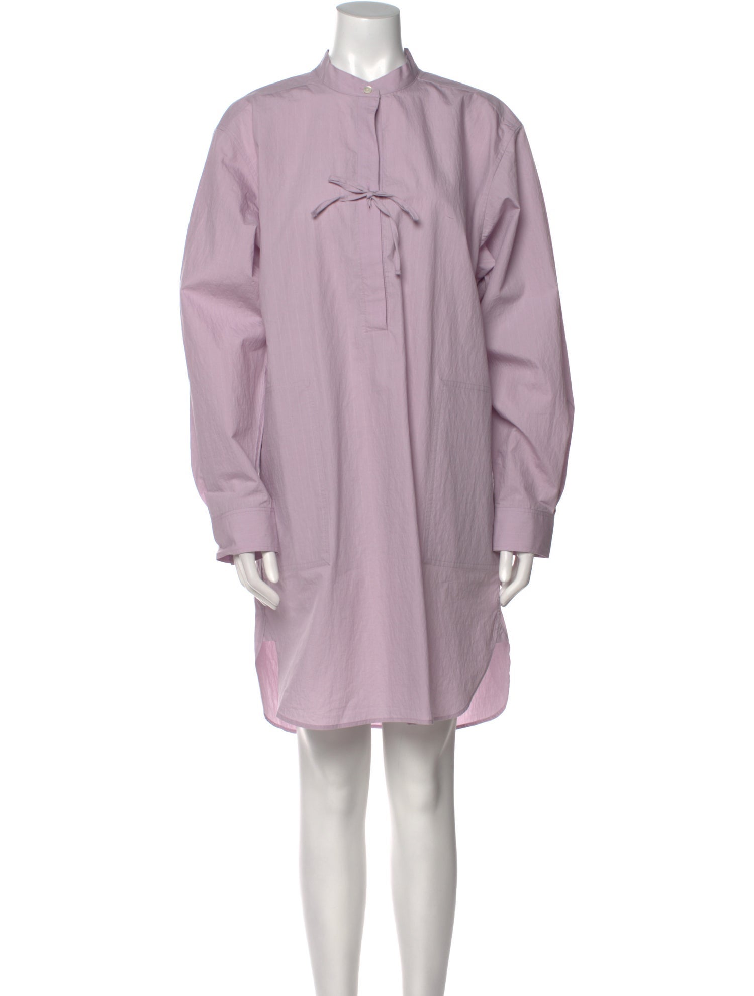 TOTEME Mock Neck Long Sleeve Tunic