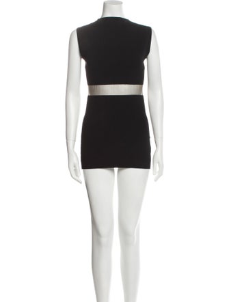 TOTEME Bateau Neckline Sleeveless Bodysuit