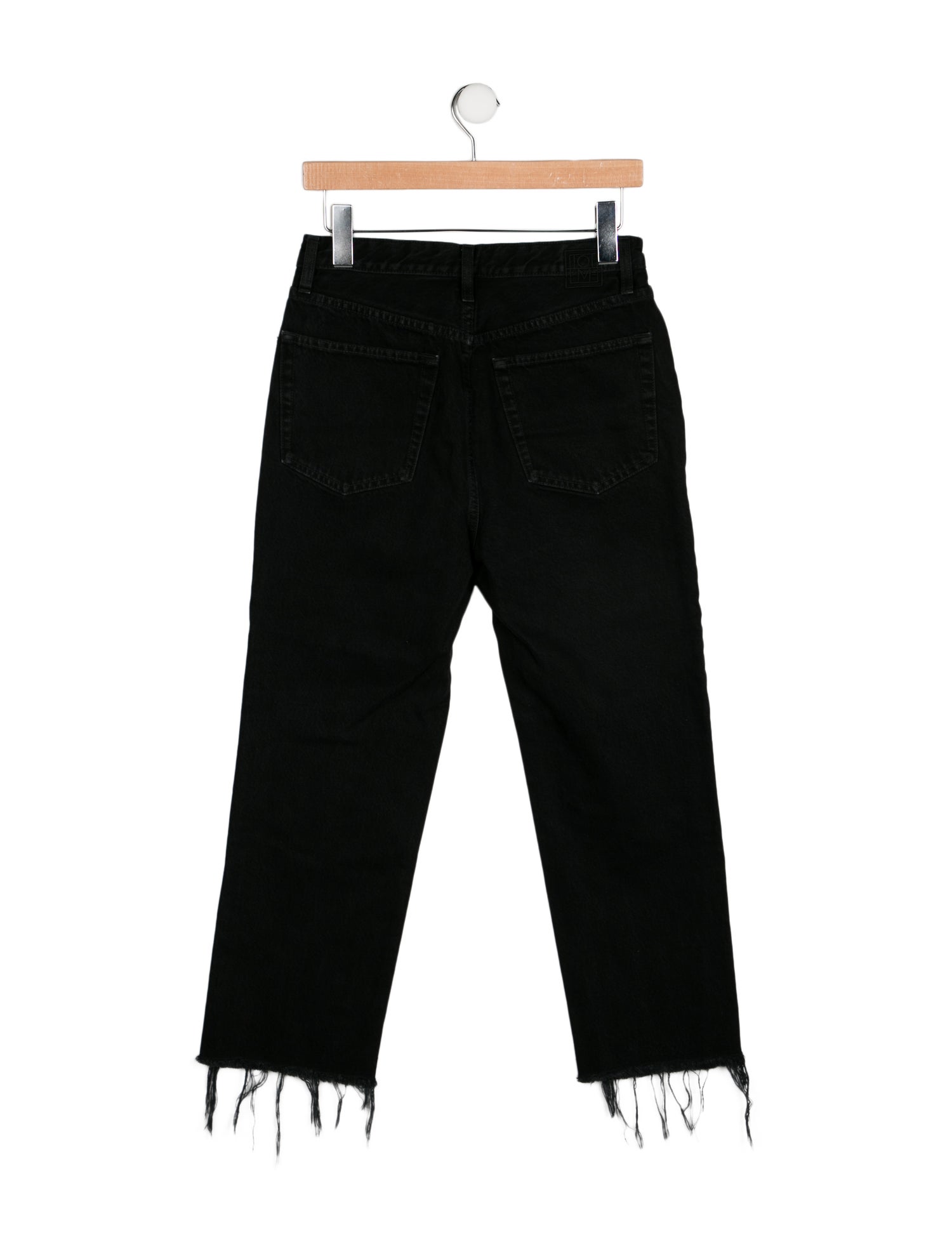 TOTEME High-Rise Straight Leg Jeans