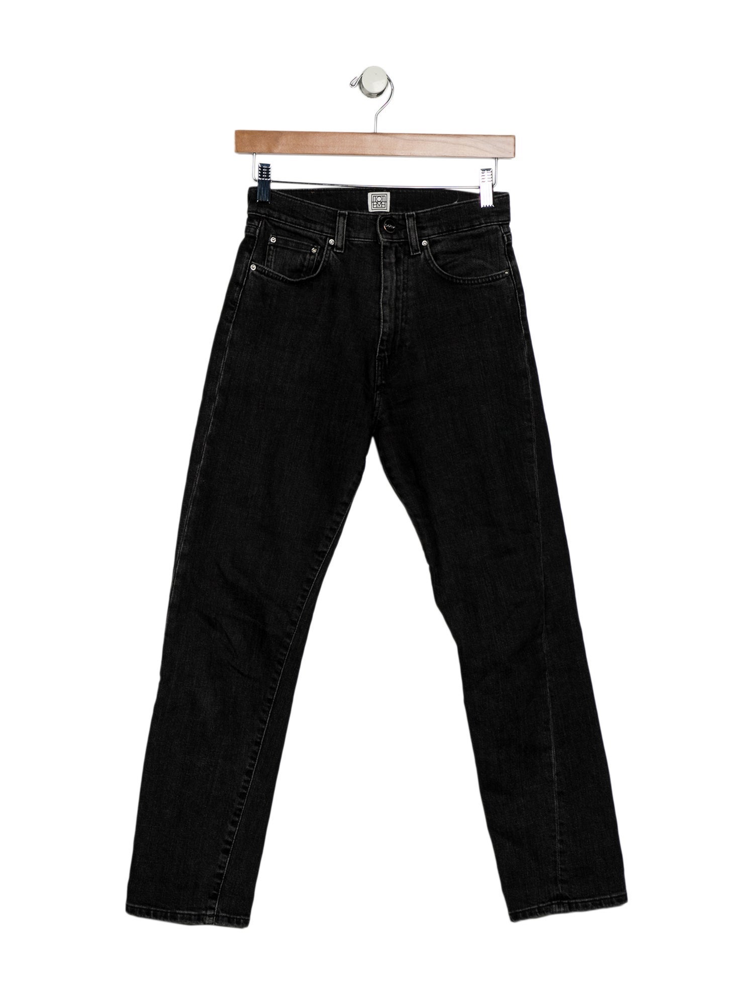 TOTEME High-Rise Straight Leg Jeans