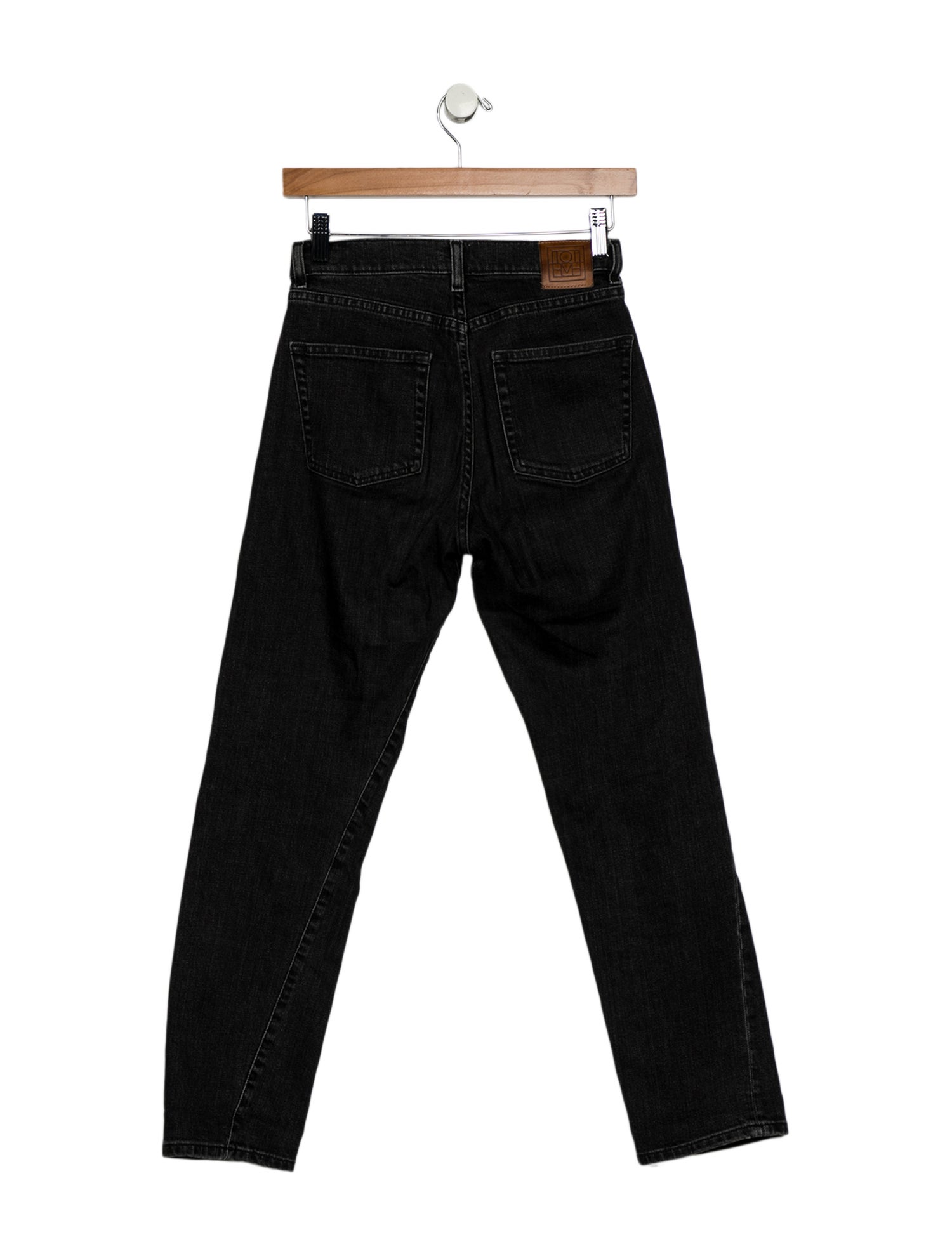 TOTEME High-Rise Straight Leg Jeans
