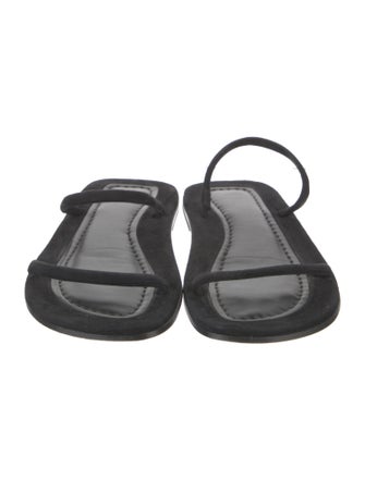 TOTEME Suede Slingback Sandals