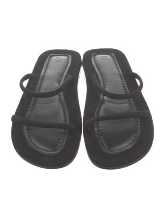 TOTEME Suede Slides