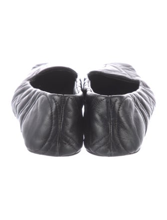 TOTEME Leather Ballet Flats