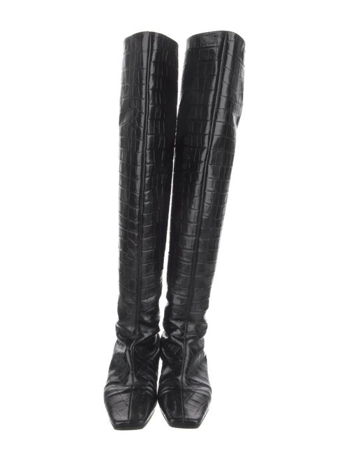 TOTEME Embossed Leather Boots